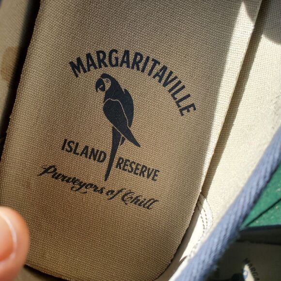 Margaritaville Mens Latex Sock Lining Dress Casual Casual Slip on Boat Shoe 9.5